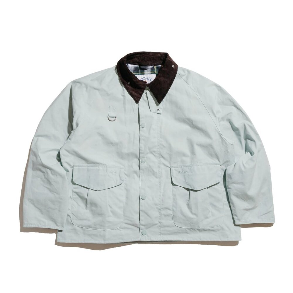 Barbour  Noah Wading Casual Jacket Ice Blue Large